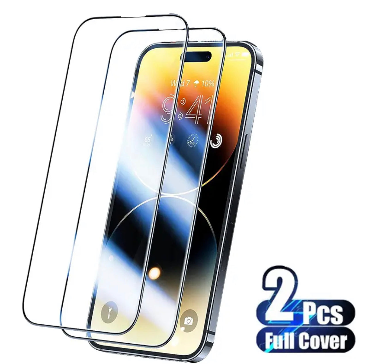 Yamizoo Branded Premium 9H Clear Full Screen Coverage ShatterProof Glass Screen Protector- 2 pieces per package for Apple iPhone 15 Series 2023 Yamizoo Branded Premium 9H Clear Full Screen Coverage ShatterProof Glass Screen Protector- 2 pieces per package for Apple iPhone 15 Series 2023